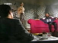 Ο Τζίμης Πανούσης στον Σταύρο Θεοδωράκη (1999)