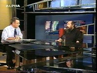 Ο Τζίμης Πανούσης στον Μανόλη Καψή