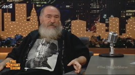 Ο Τζ. Πανούσης με τον Γρηγόρη Αρναούτογλου