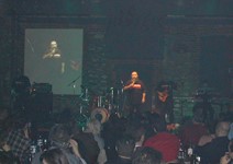 Ο Τζίμης Πανούσης στο Βόλο, 22/02/2006 (φώτο: Κώστας Ζαρκάδας)