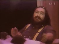 Ο Τζίμης Πανούσης στην ΕΡΤ 1988 Ο Τζίμης Πανούσης στην ΕΡΤ 1988