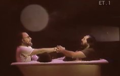 Ο Τζίμης Πανούσης στην ΕΡΤ 1988 Ο Τζίμης Πανούσης στην ΕΡΤ 1988