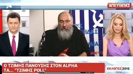 Ο Τζίμης Πανούσης στο ΣΚΑΙ 2015